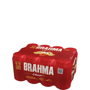 CERVEJA BRAHMA LATA 350ML C/12UN                 