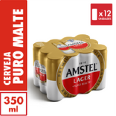 CERVEJA AMSTEL C/12 350ML                         