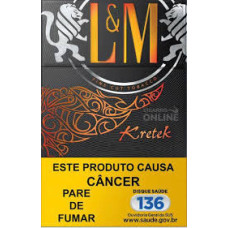 CIGARRO L&M  KRETEC CRAVO                                 